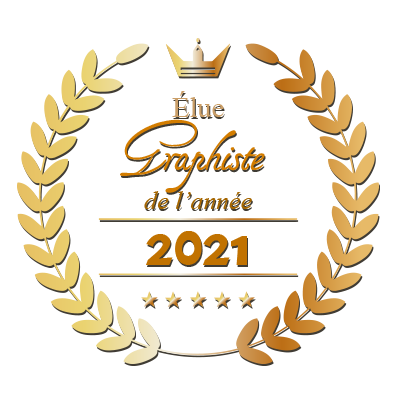 Elue graphiste de l’année