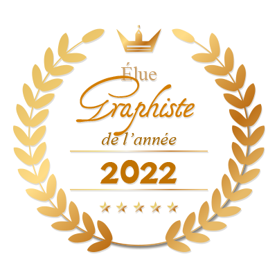 Elue graphiste de l’année